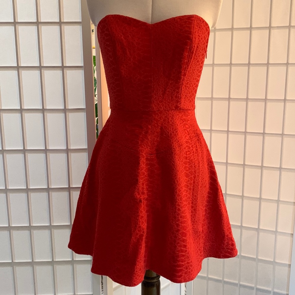 Red Bebe Dress 4
